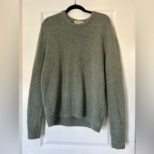 Madewell Merino Wool Fisherman Sweater size L
